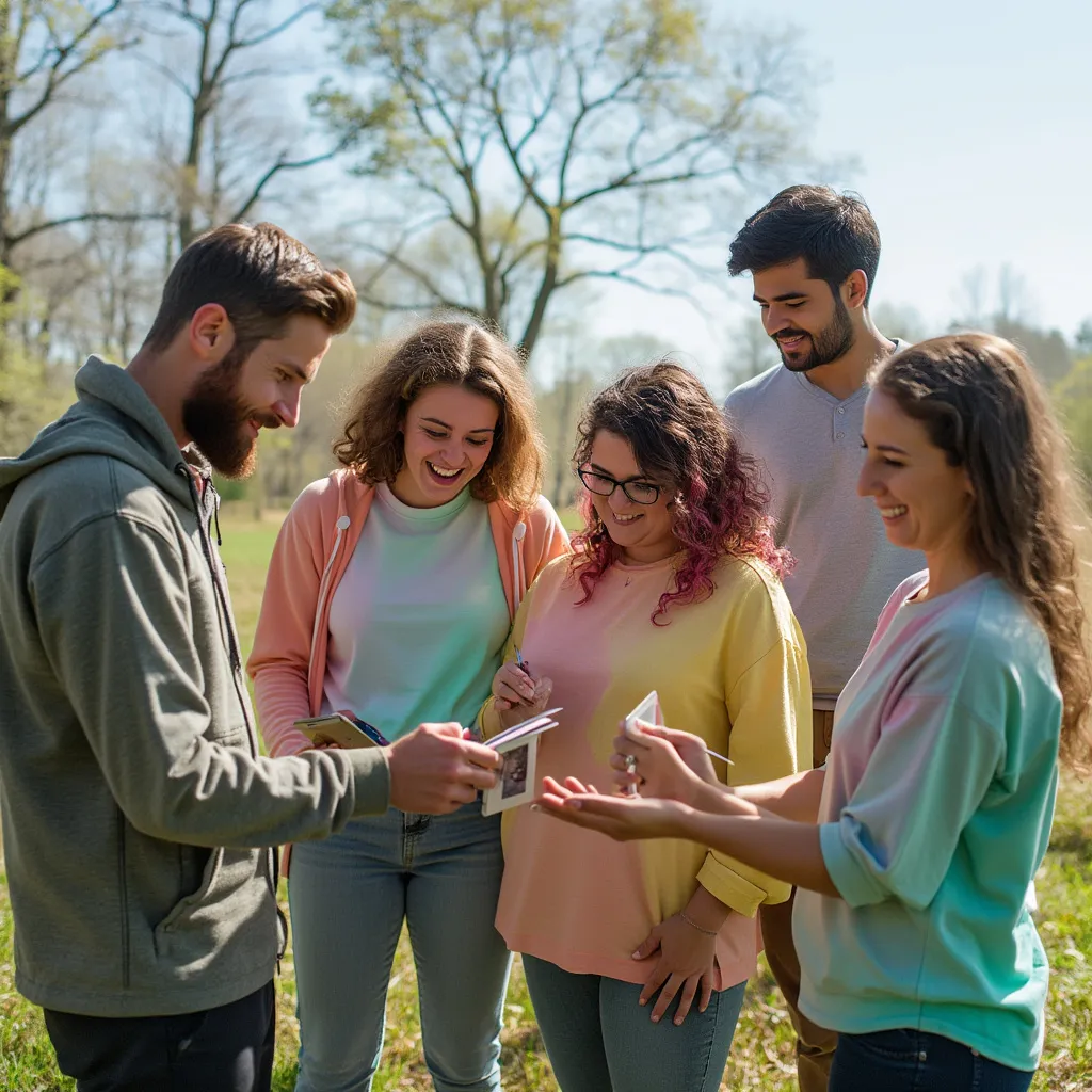 Actividad de team building del equipo InnovaConsult al aire libre