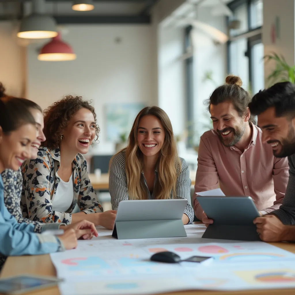 Equipo de InnovaConsult colaborando en una estrategia